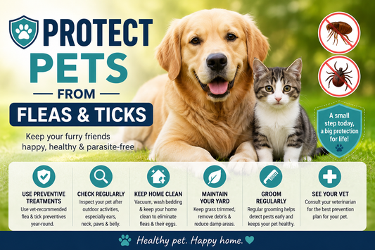 Protect Pets From Fleas & Ticks