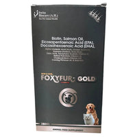 Corise Foxyfur Gold Skin & Coat Supplement for Dogs and Cats