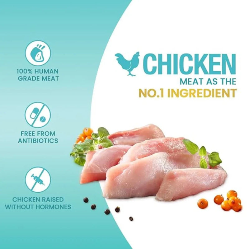 Jer High Carrot Stick Dog Treat with Real Chicken Meat