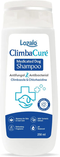 Lozalo ClimbaCure Medicated Dog Shampoo (250ml)