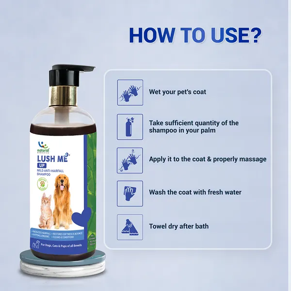 Natural Remedies Lush Me Up Anti Hairfall Shampoo