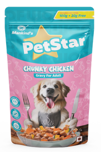 Pet Star Chunky Chicken Gravy Pack- Adult