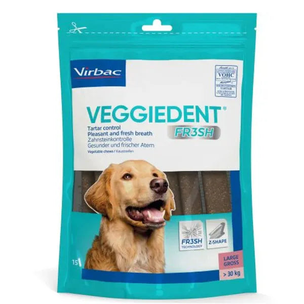 Virbac Veggiedent Dental Chew For Large Dogs