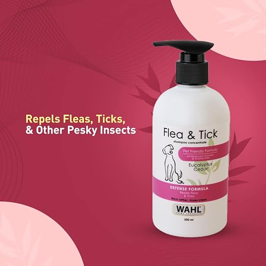 WAHL Flea & Tick Shampoo 300ml